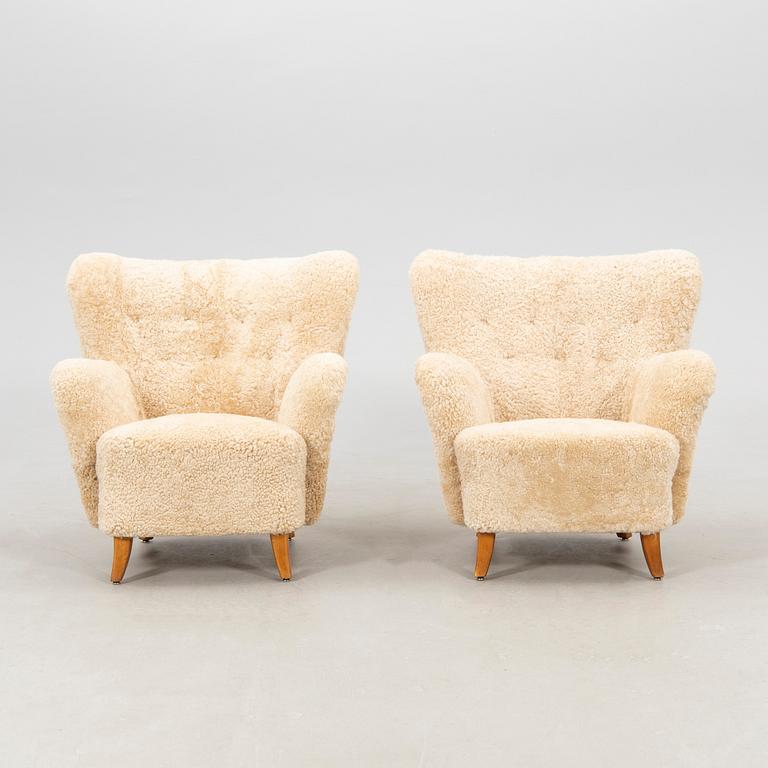 Ilmari Lappalainen, fåtöljer ett par 1940/50-tal Finland.