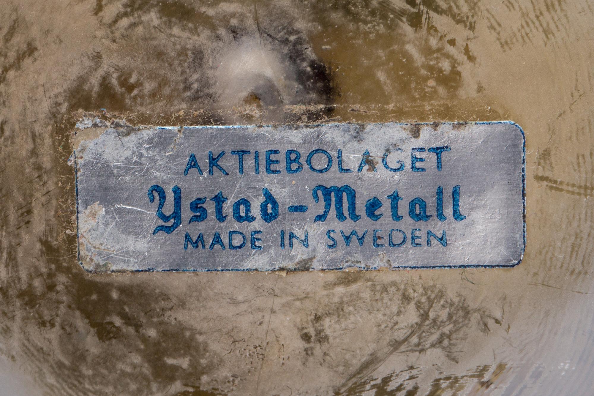 LJUSSTAKAR, 3 st, Ystad Metall.