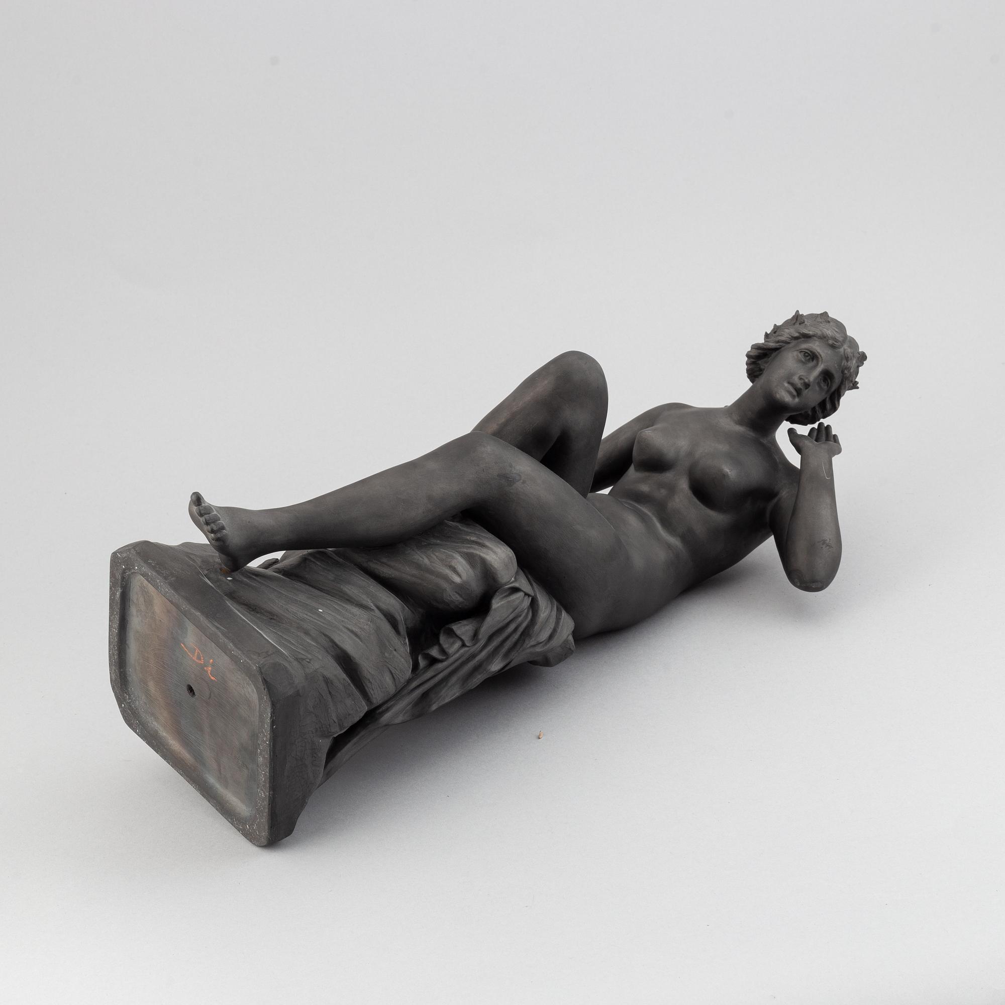 A ceramic sculpture, P. Ipsen , Denmark, early 20th Century.
