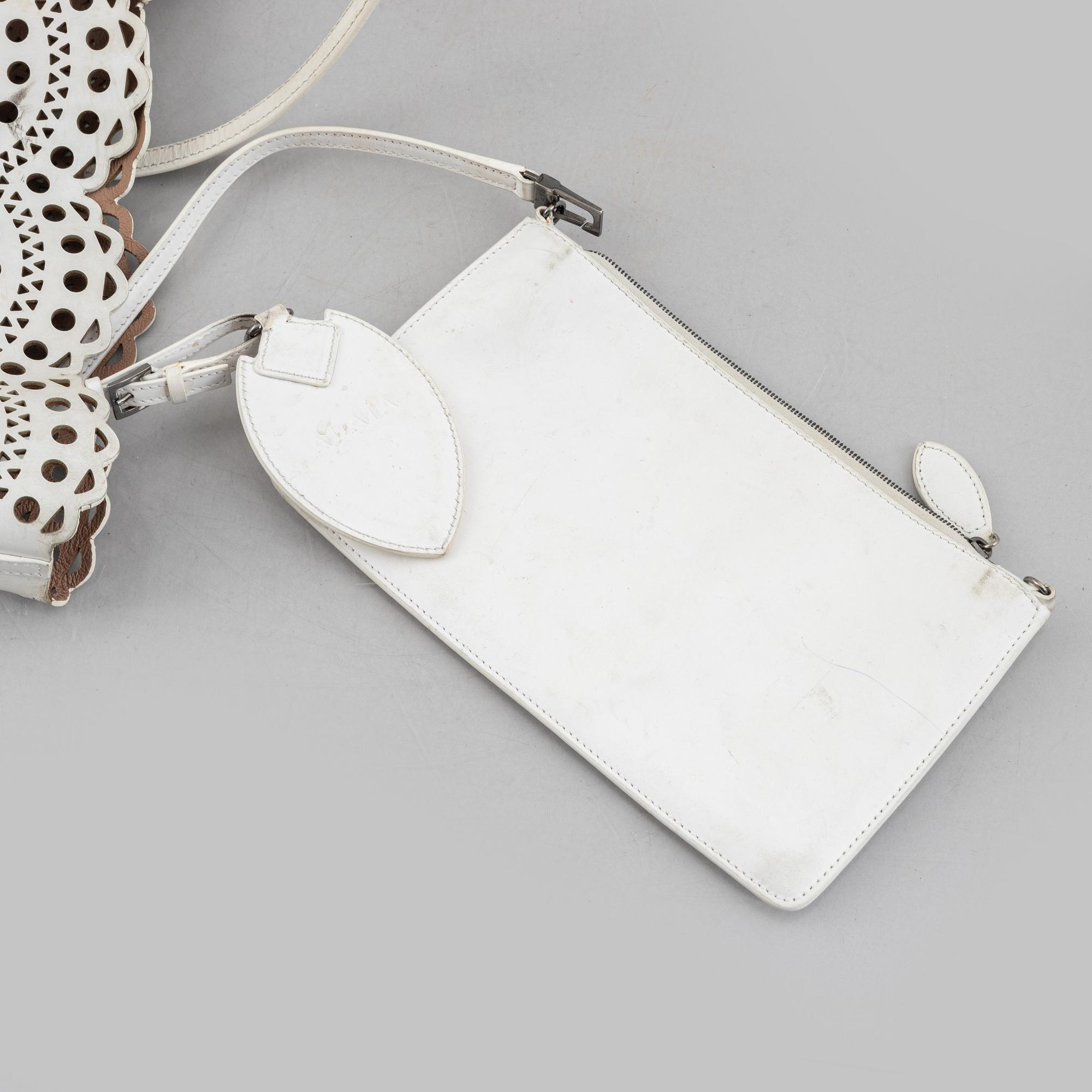 Alaïa, bag "Cabas Pression".