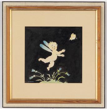 Einar Nerman, "The Honey of the Flowers", From Thumbelina.