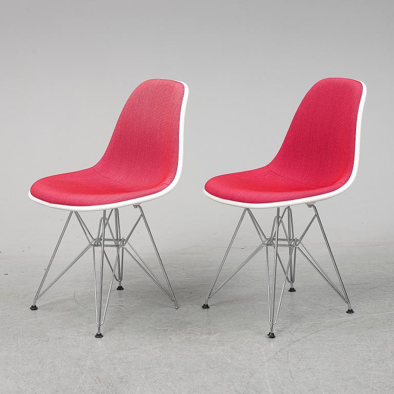 CHARLES AND RAY EAMES, six DSR chairs, Vitra, 2012.