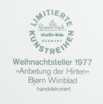 FAT, 9 delar, porslin, Björn Wiinblad, Rosenthal Studio-Line.