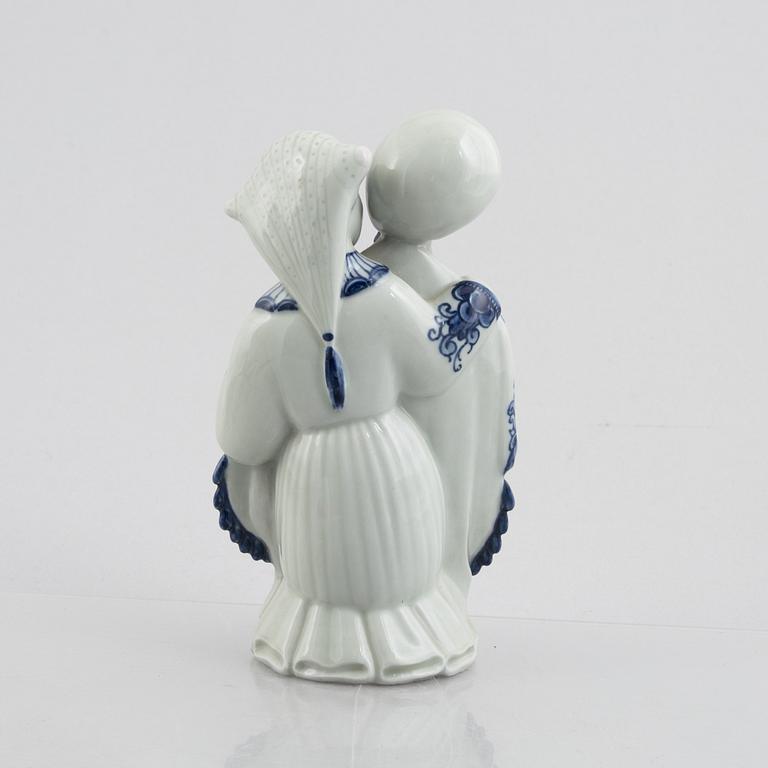 Georg THylstrup, a porcelain figurine, model 1760, Royal Copenhagen, Denmark, first half of the 20th century.