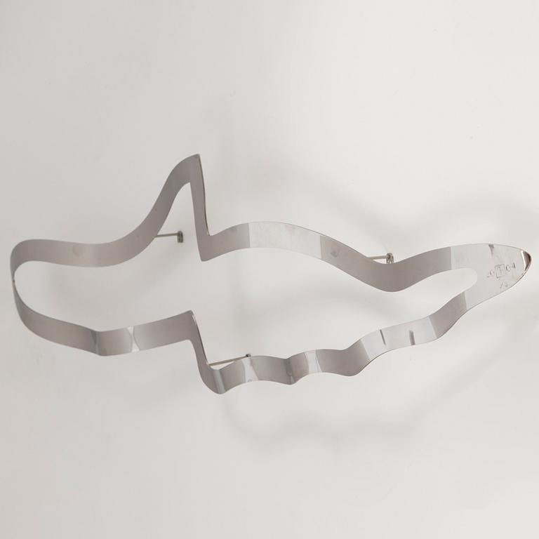 KARI HUHTAMO, steel, signed and dated 2004, numbered 1/3.