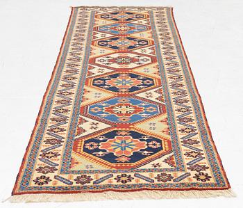 Rug, gallery rug, oriental, approx. 300 x 85 cm.