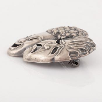 Gustaf Dahlgren & Co, brooch, silver.