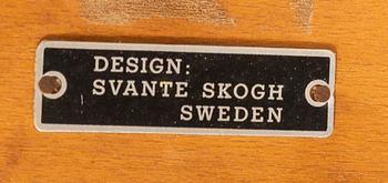SVANTE SKOGH, soffa och fåtölj, Engen möbler Örkelljunga 1960-tal.