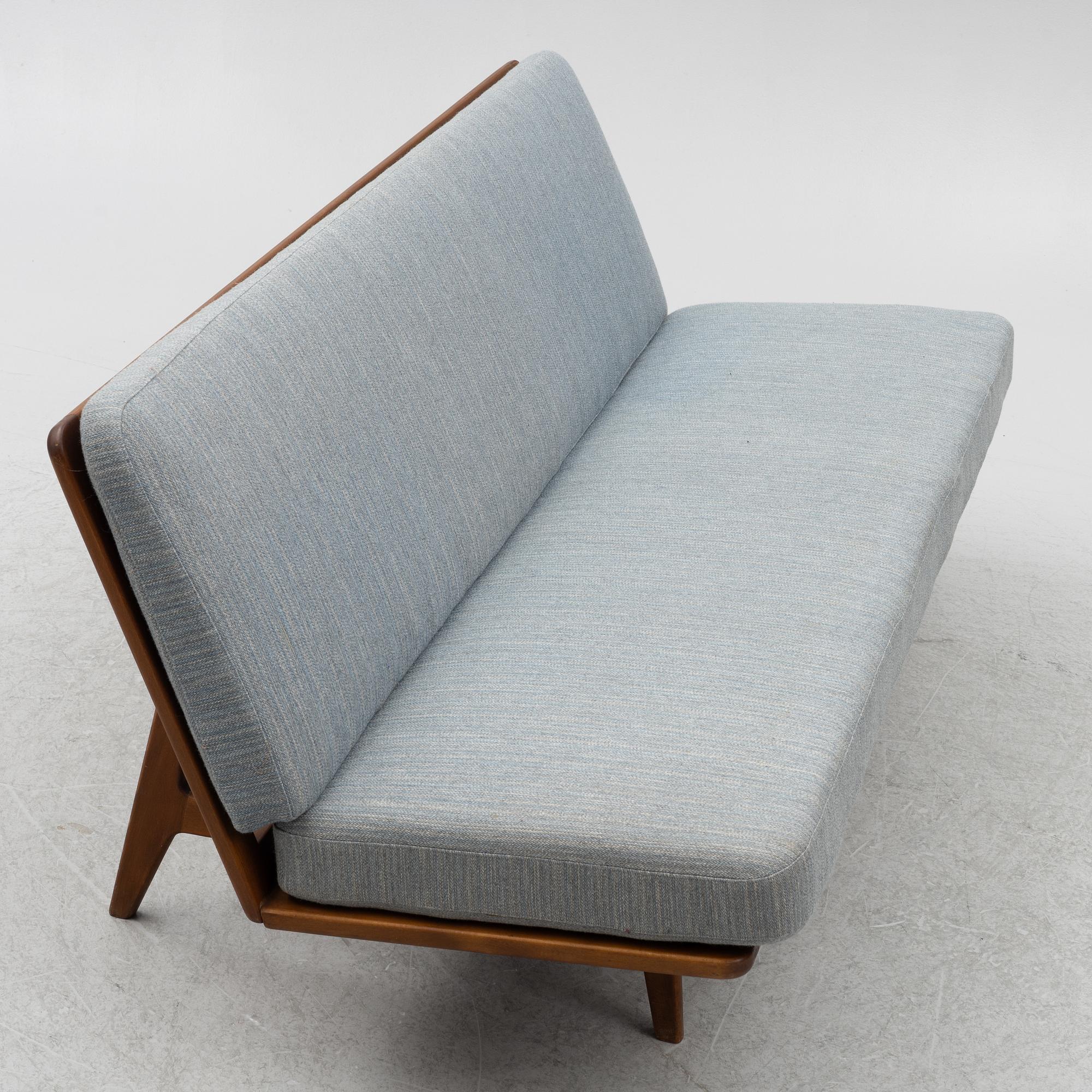 Peter Hvidt & Orla Mølgaard Nielsen, soffa/dagbädd, France & Daverkosen, Danmark 1960-tal.