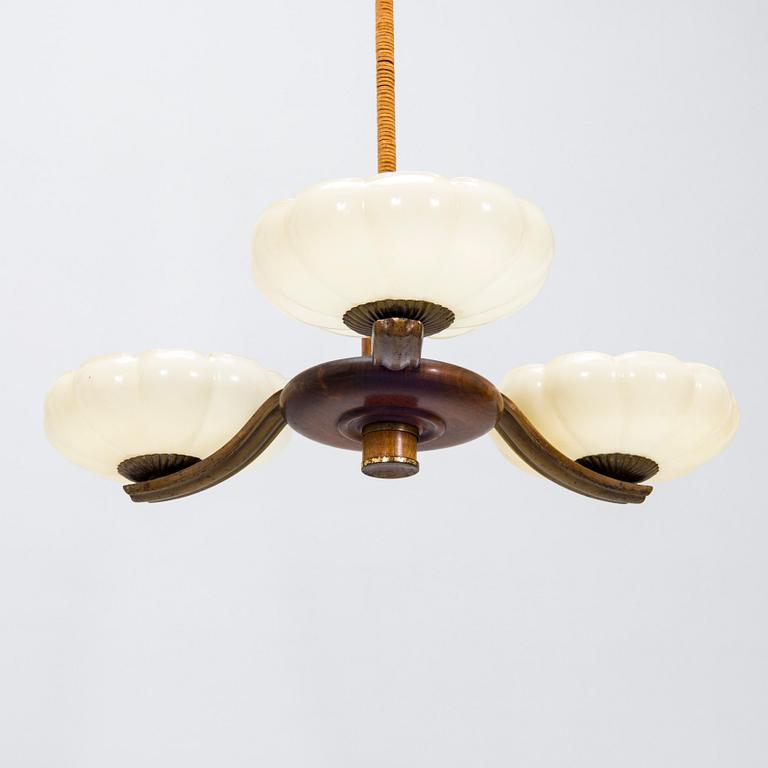 Paavo Tynell, taklampa, modell 1255/3, Taito 1930-tal.