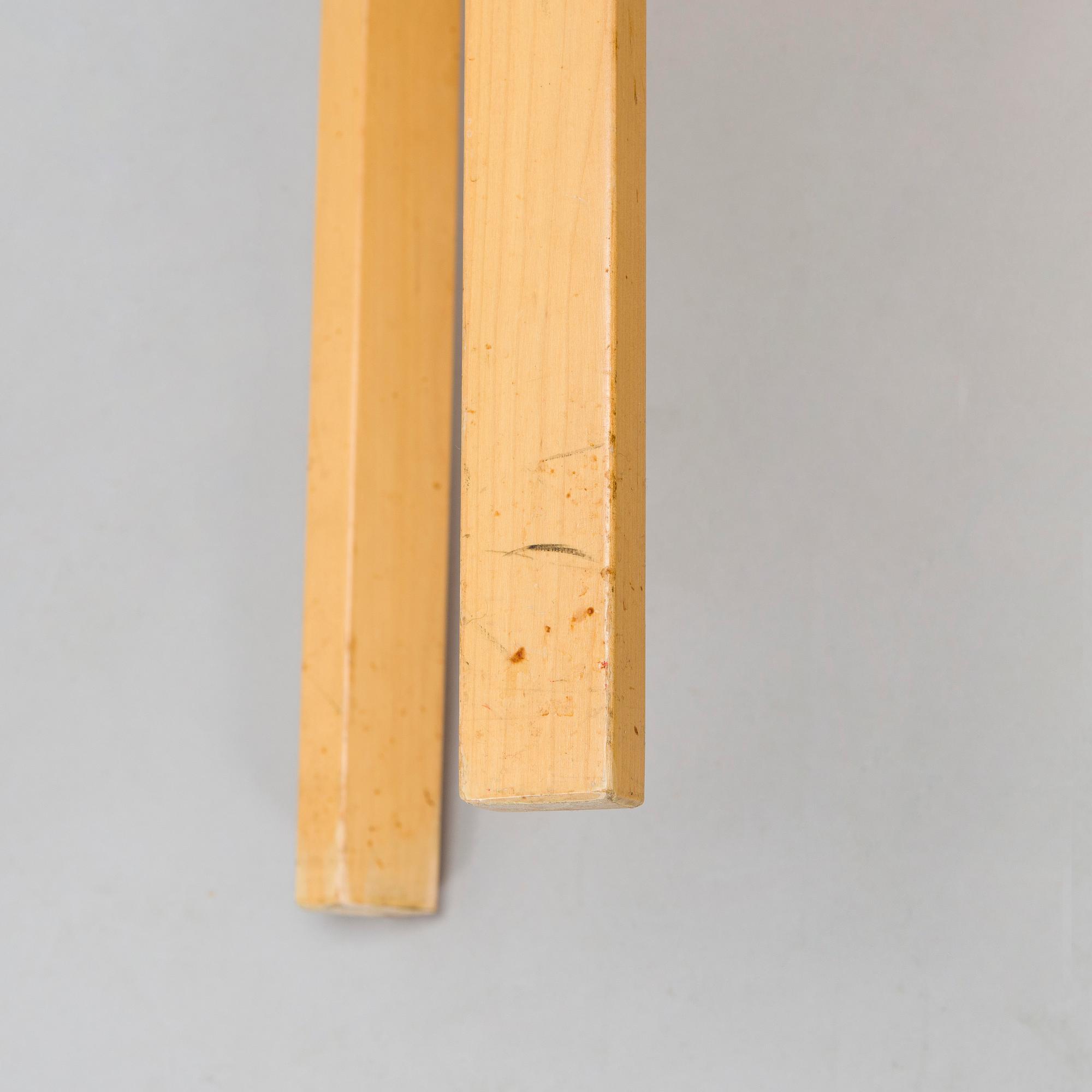 Alvar Aalto, Jakkaroita, 4 kpl, Artek 1960/70-luku.