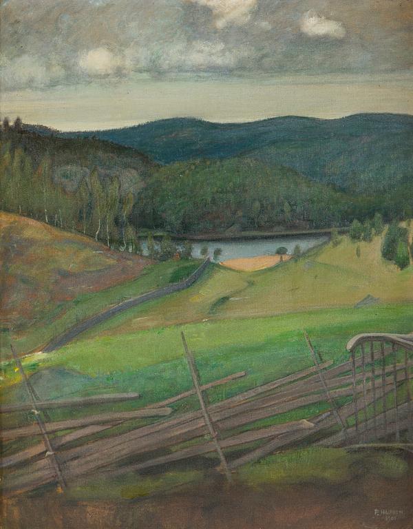 Pekka Halonen, Landscape from Karelia.