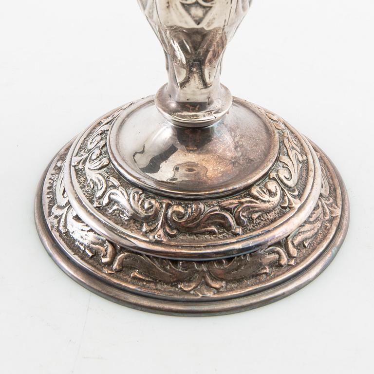 Vase/Trophy first half of the 20th century, silverplate.