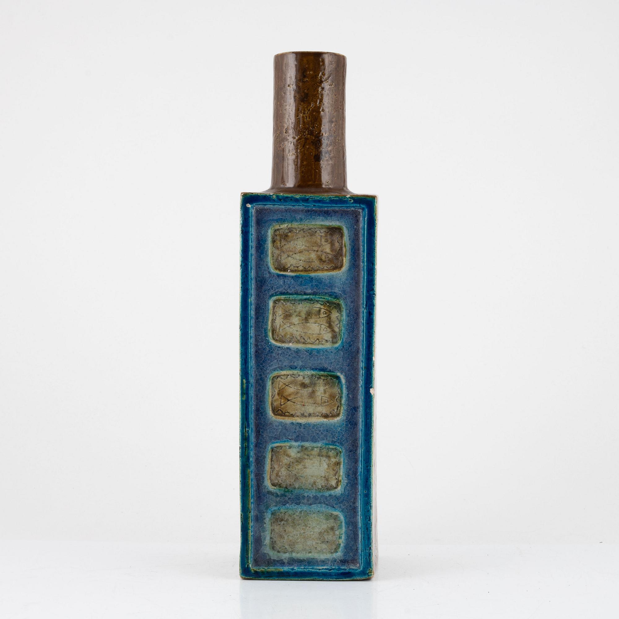 A stoneware vase, Denmark, marked illums Bolighus, second half of te 20th century.