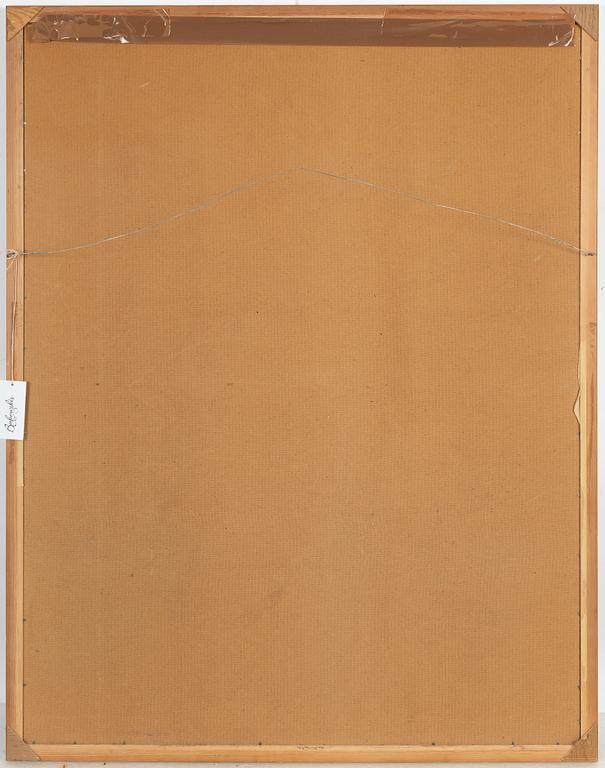 A Swedish traditional painting, presumably from Dalarna dated 1831.