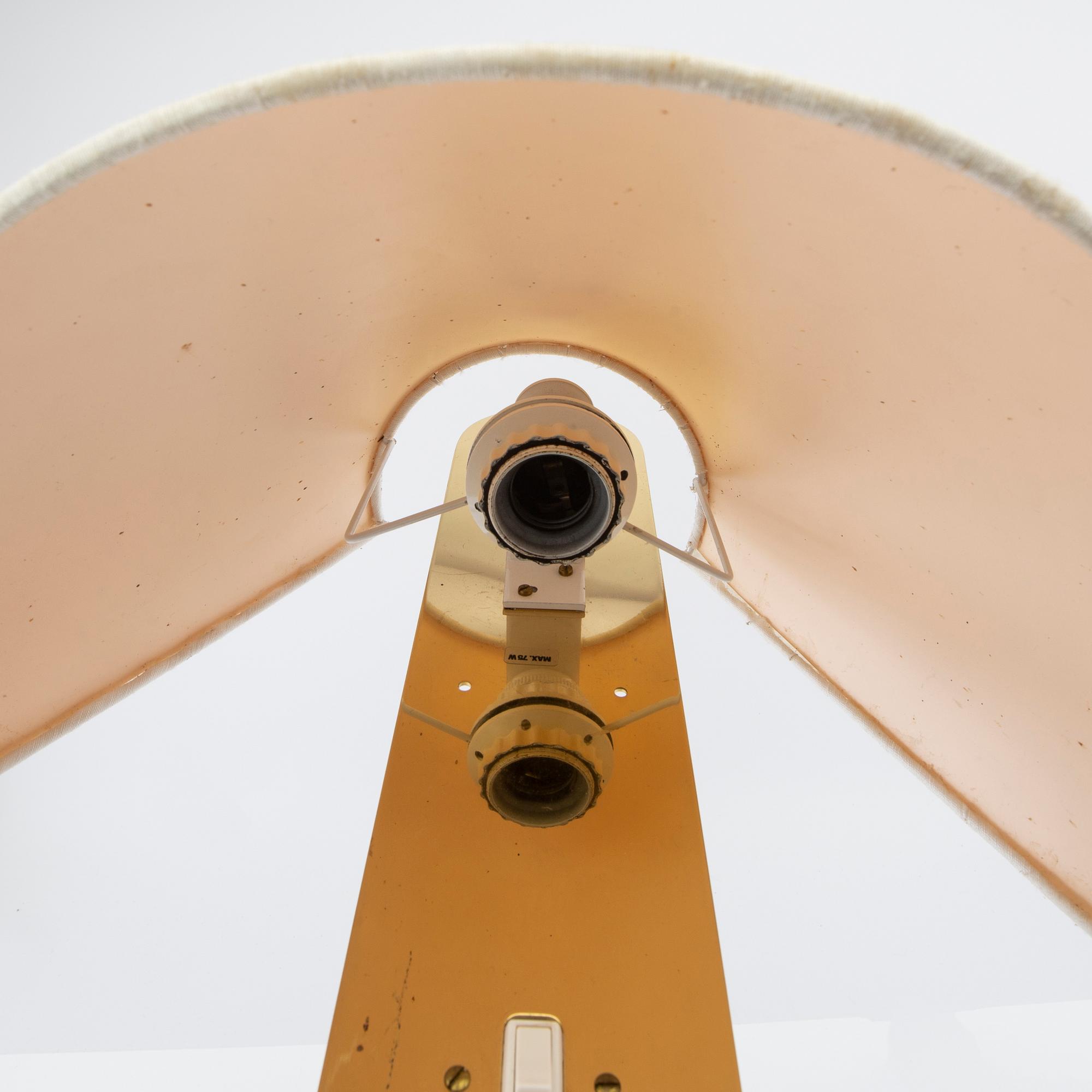 Wall lamps, a pair by Bergboms, late 20th century.
