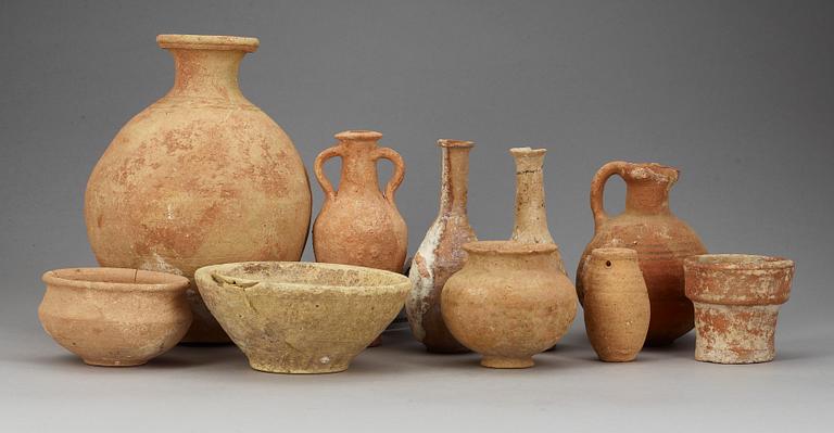 PARTI LERKÄRL, 10 delar, enligt uppgift Bysantinska och 100-300 e Kr.