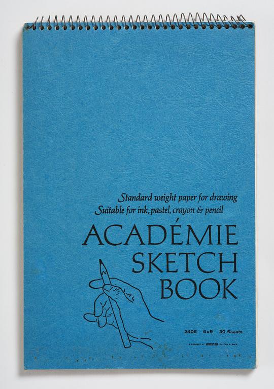 Lotte Laserstein, 3 skissböcker med blyertsteckningar.