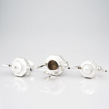 Schatull med silverservis, Japan, Miyamoto Shoko, Tokyo, tidigt 1900-tal.