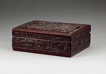 ASK med LOCK, lackerad. Kina, 1900-talets början.