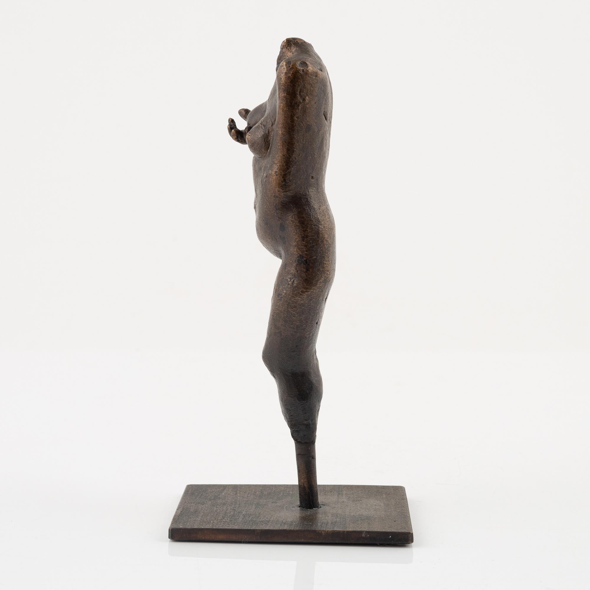 Bror Marklund, sculpture, unsigned, bronze, height 21 cm.