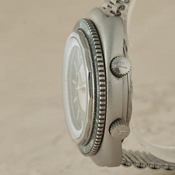 JAEGER-LECOULTRE, Memovox GT, Polaris II, "Grey edition", wristwatch, 42 x 49,5 mm.