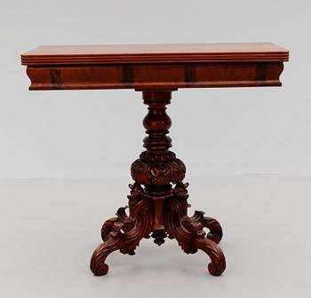 SPELBORD, nyrokoko, sent 1800-talets andra hälft.