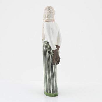 Mari Simmulson, figurin, stengods, Upsala Ekeby.