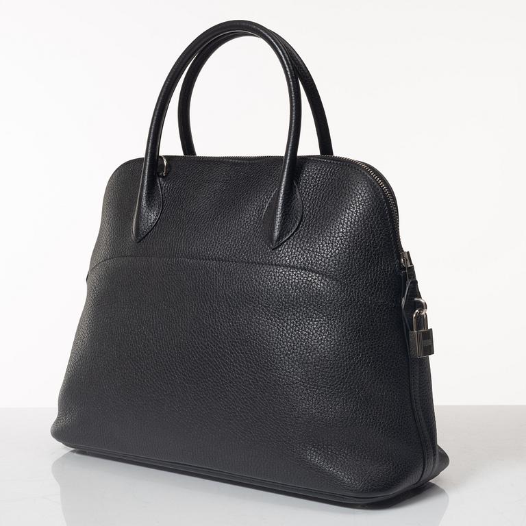 Hermès, A black togo leather bag, "Bolide 35", 2018.