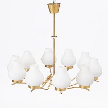 Ceiling lamp, 1950s-60s.