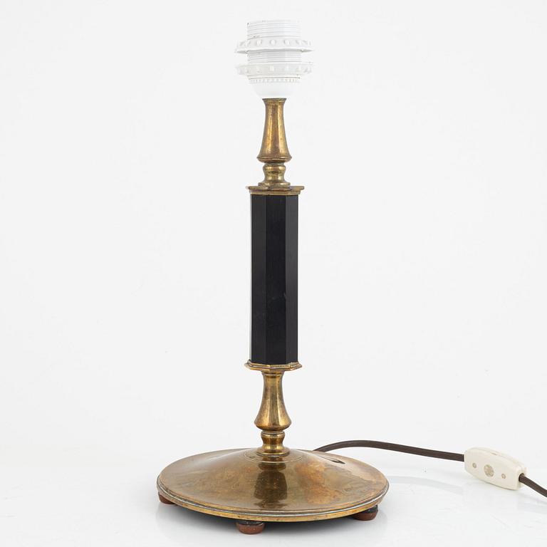 Harald Notini, table lamp, model number 15188, Böhlmarks, 1920s/30s.