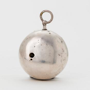 Johan Khornman (Kornman), fickur, silver, möjligen Österrike omkring 1700,