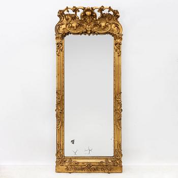 Spegel, rokokostil, 1800-tal.