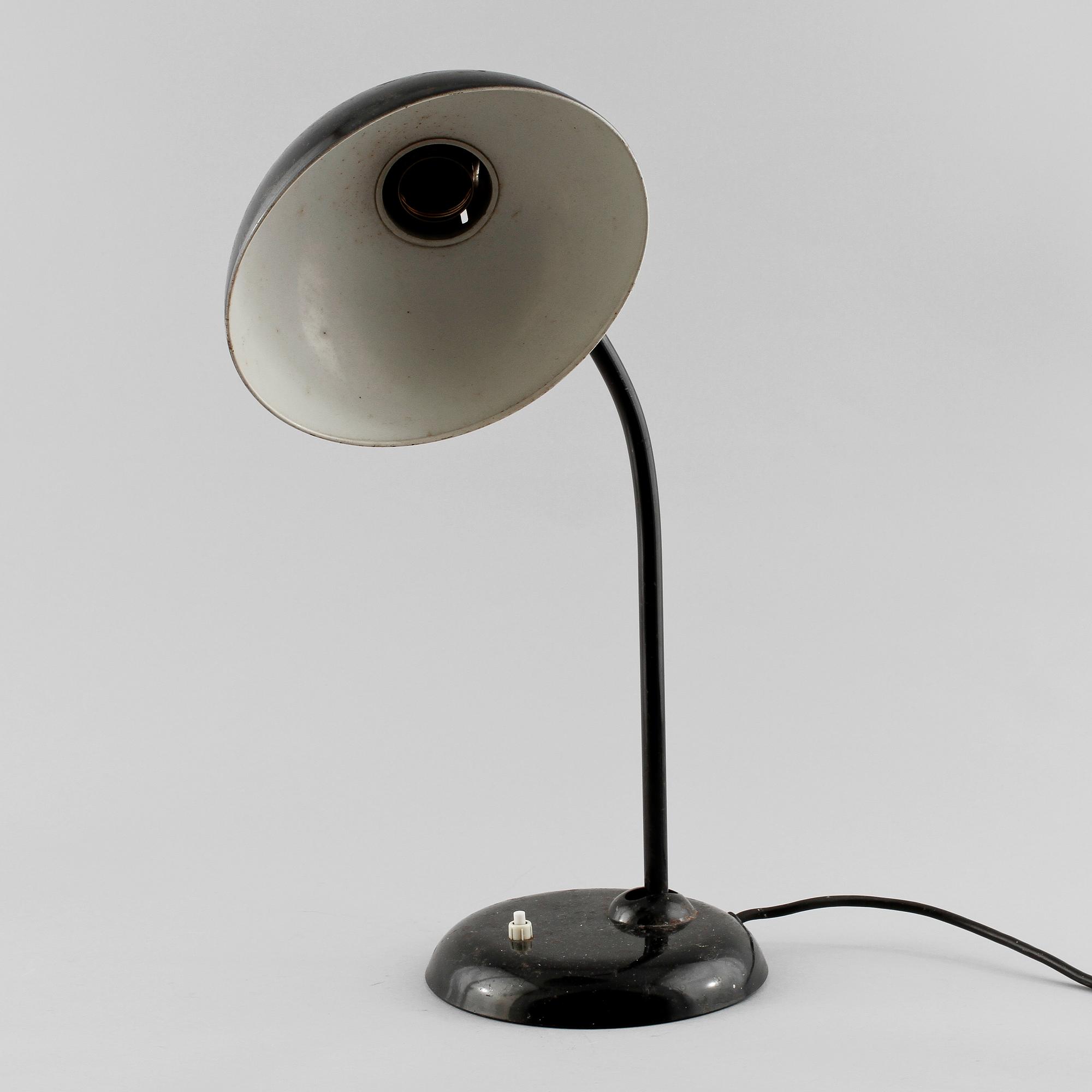 BORDSLAMPA, "Idell", Kaiser Original, 1930/40-tal.