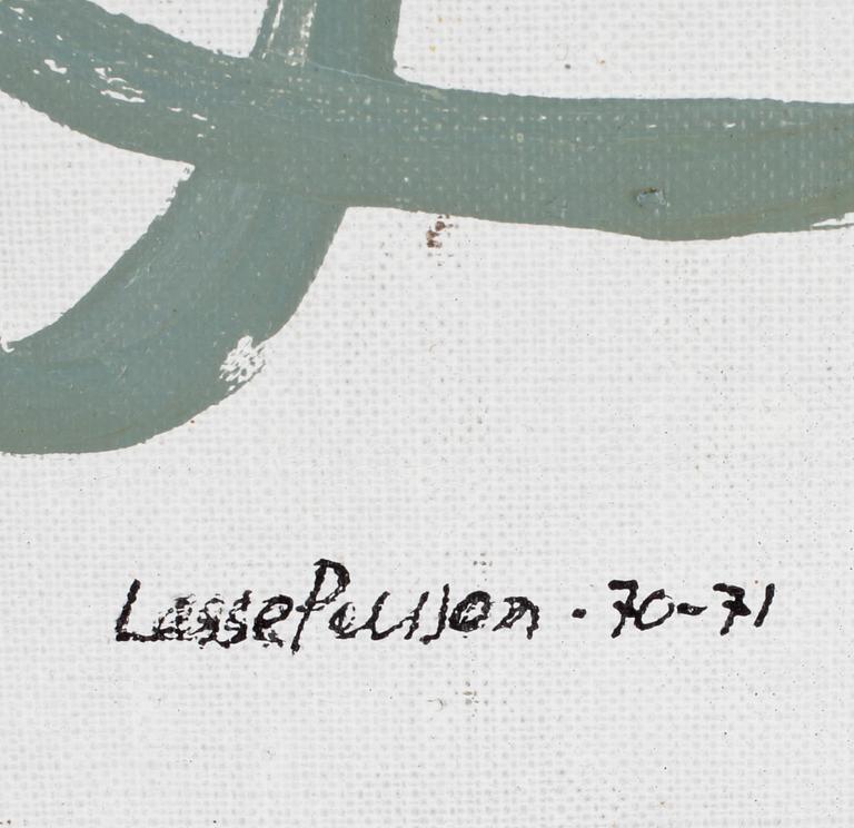 LASSE PERSSON, olja på duk, sign. o dat. 70-71.