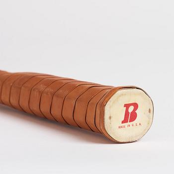 Tennisracket, Bancroft. Speciellt framtaget träracket. Signerad Björn Borg.