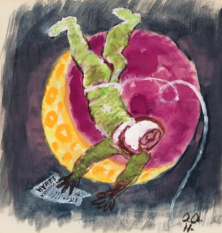Olle Olsson-Hagalund, "Astronauten", ur ABC - Hylands Hörna.