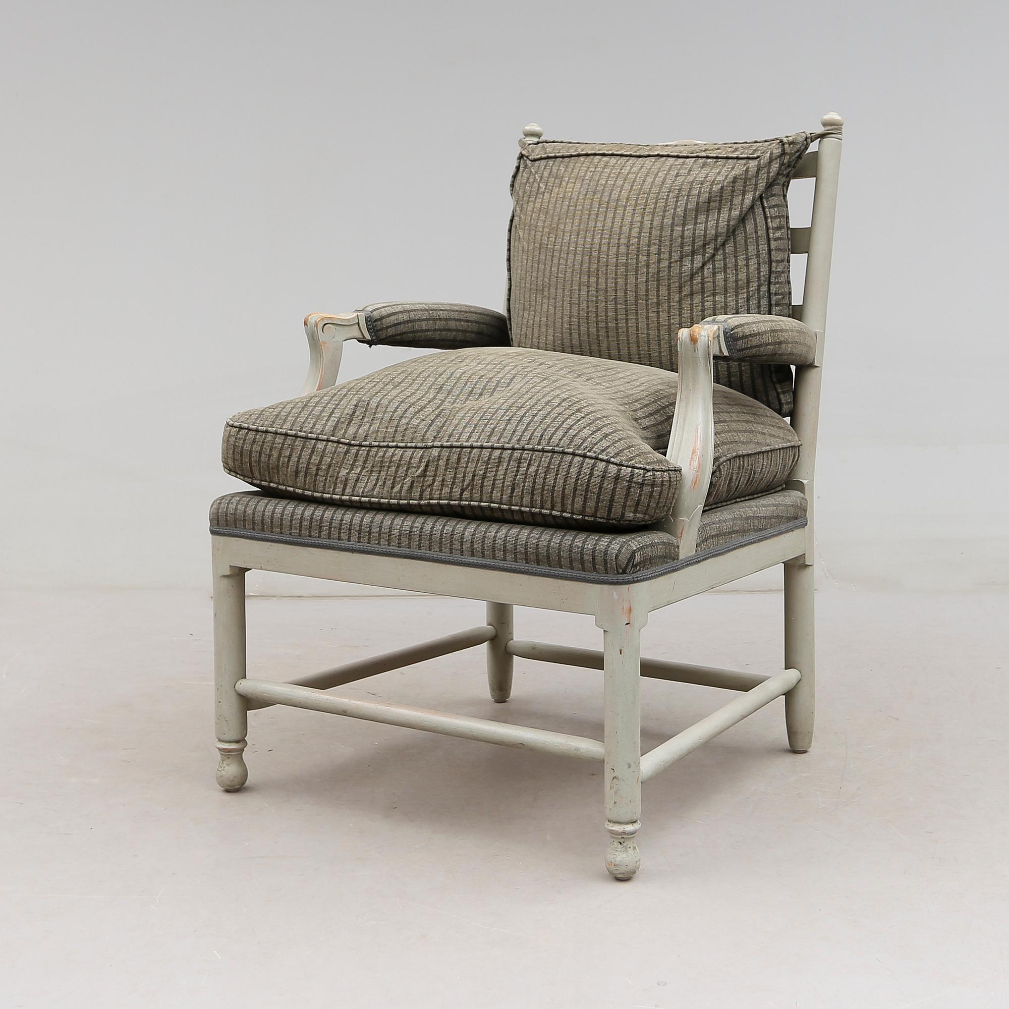 KARMSTOL, sk Gripsholmsstol, Solgården, 1900-talets andra hälft.