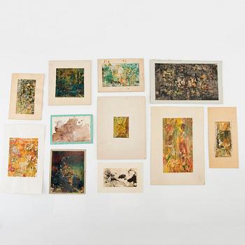 Elin Svipdag, a collection of 27 miniature paintings.