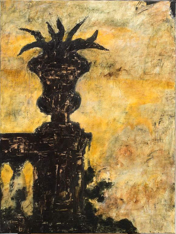 JETTE RANNING, Olja på duk, a tergo signerad o daterad Paris, 91.