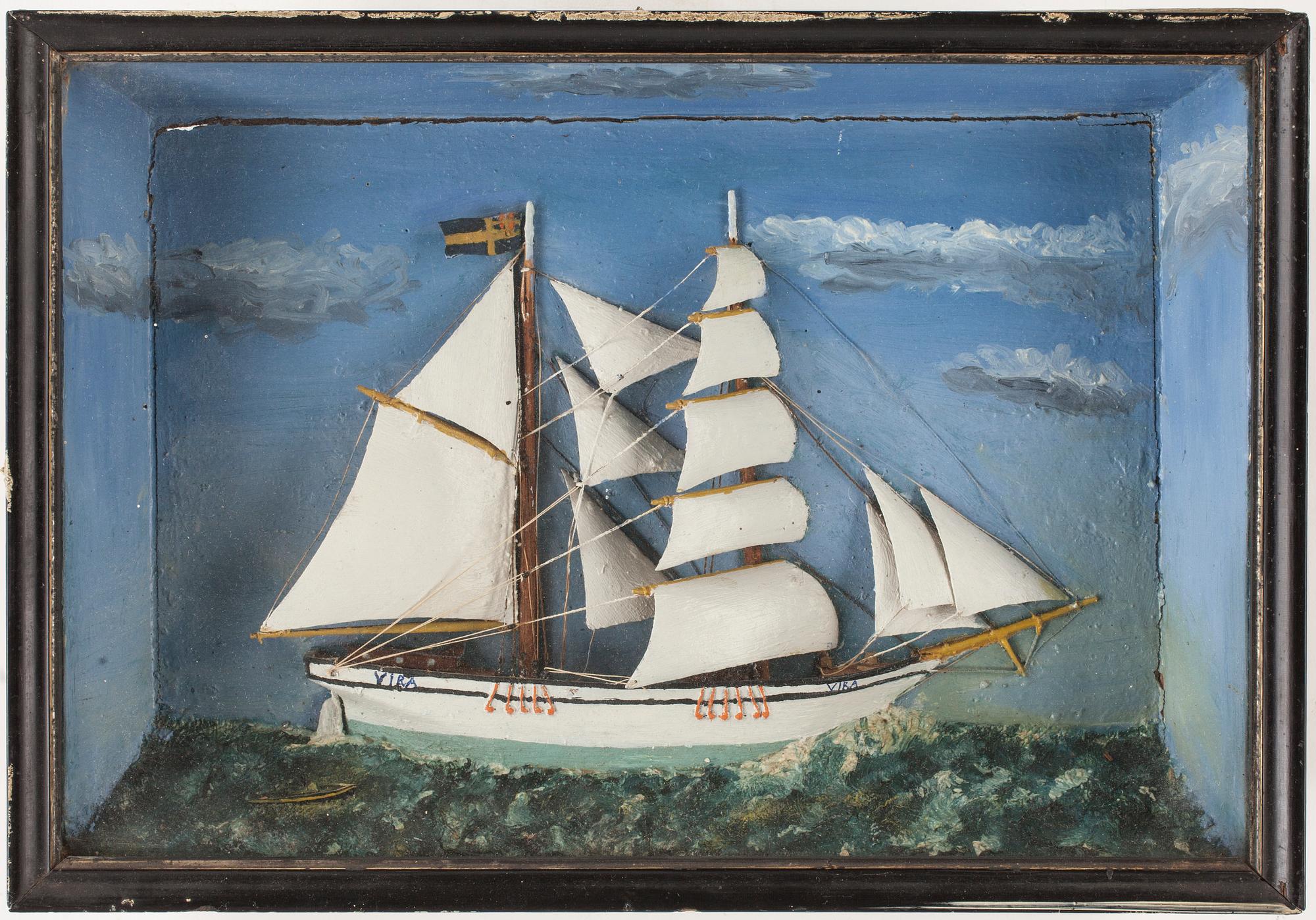 DIORAMA, daterad 1890 á tergo.