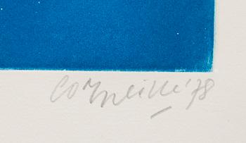 BEVERLOO CORNEILLE, färgetsning, signerad -78 och numrerad H/C.