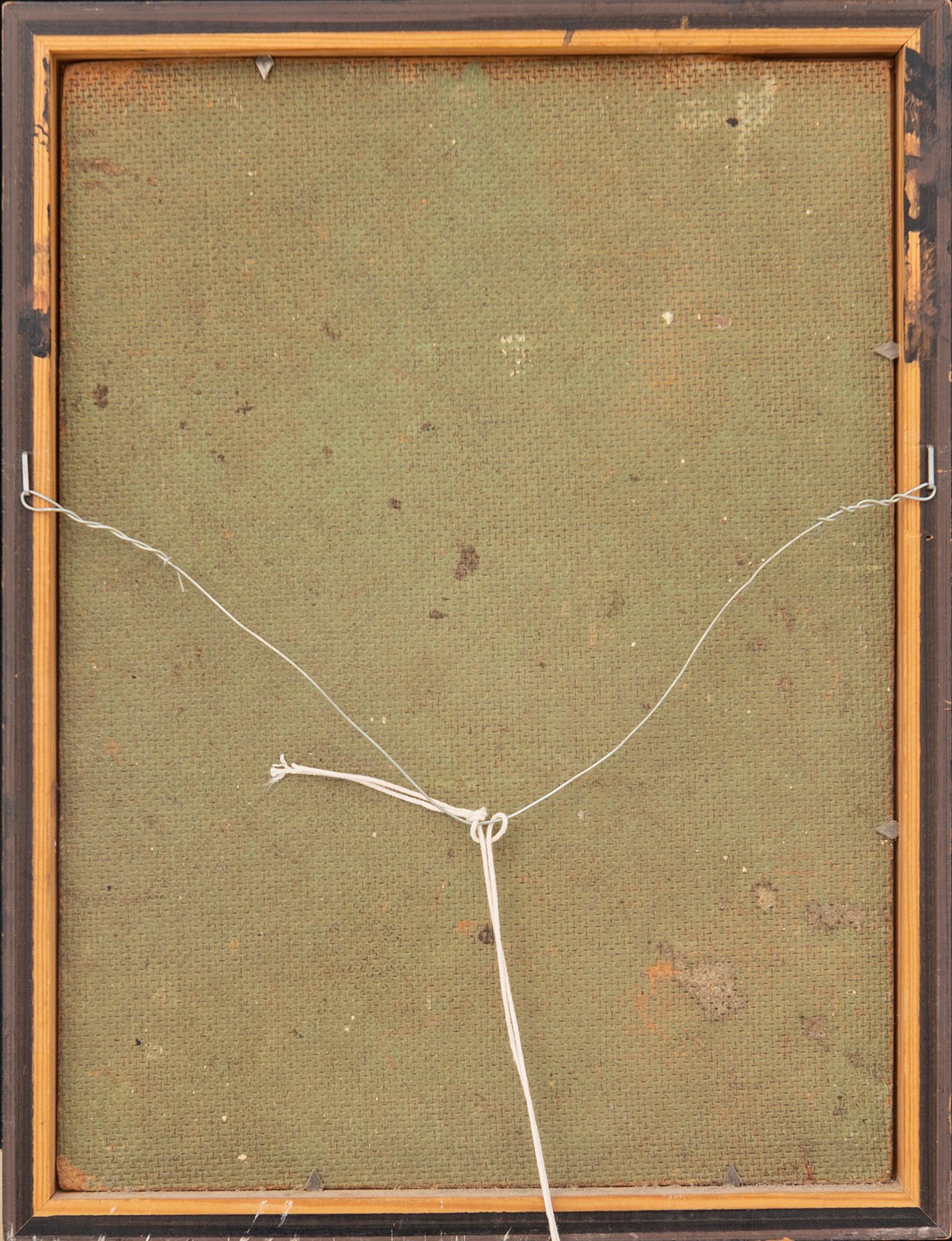 Anders Wallin, oil on panel signed.