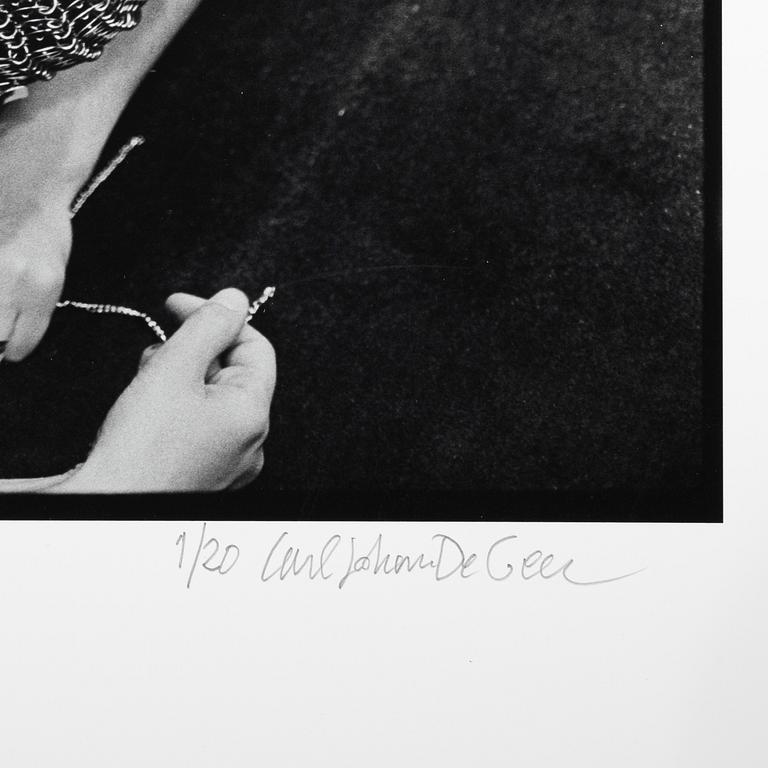 Carl Johan De Geer, "Marie-Louise och Gunilla, Paco Rabanne, 1967".