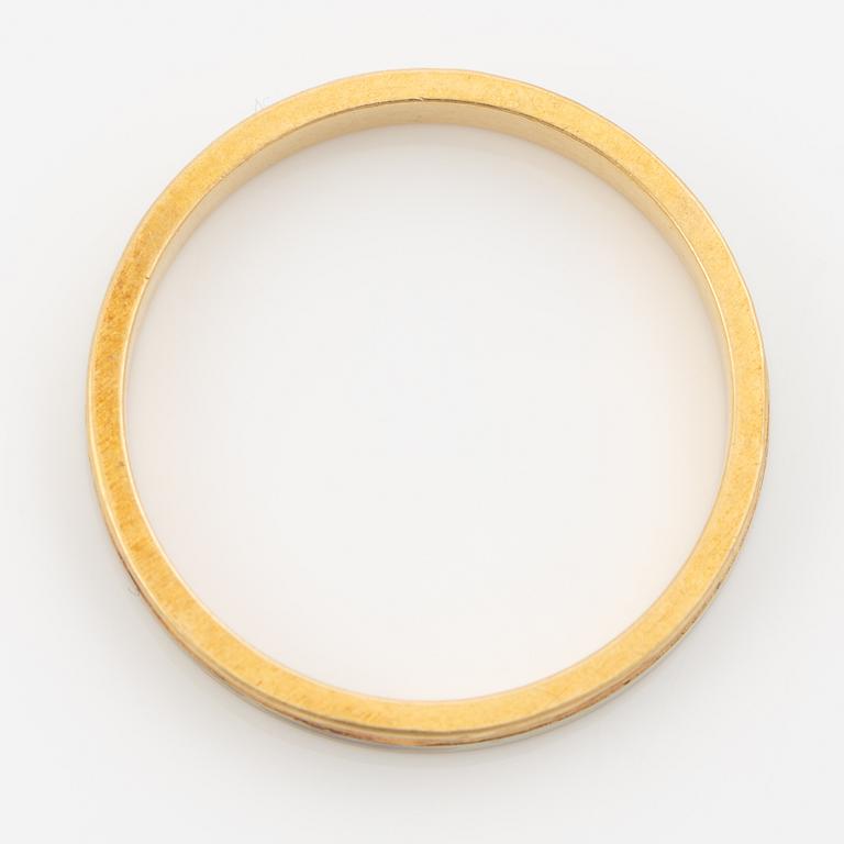 Lapponia, ring 18K guld och vitguld, Finland 1979.