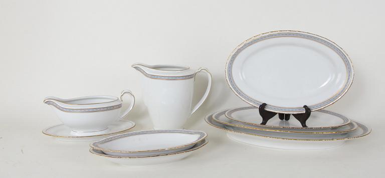 MATSERVIS, 46 delar, porslin, Rörstrand.