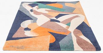 René Magritte, rug by Age art Denmark, late 20th century, ca 200 x 140 cm.