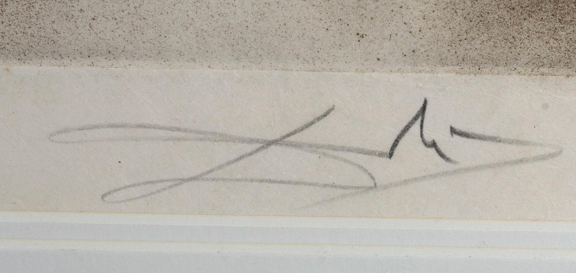 SALVADOR DALI, etsning, ur "Faust", signerad och numrerad 53/95.