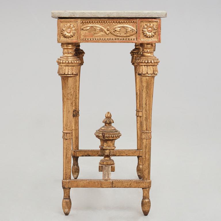 KONSOLBORD, stockholmsarbete, 1700-talets slut, gustavianskt.