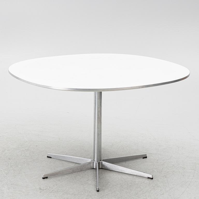 Bruno Mathsson & Piet Hein, dining table, "Superellipse", Fritz Hansen, Denmark.